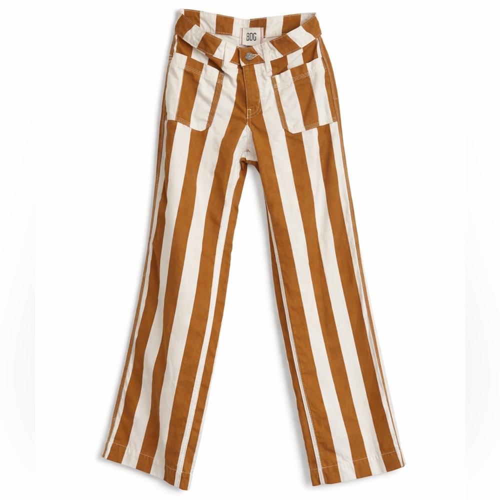 BDG Urban Outfitters 🤎 Joey Striped Wide Leg Pant